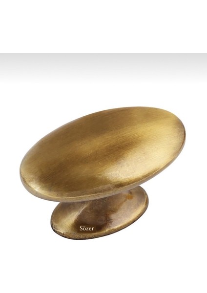 Luxury Arya Düğme Kulp Antik Sarı (2 Adet)