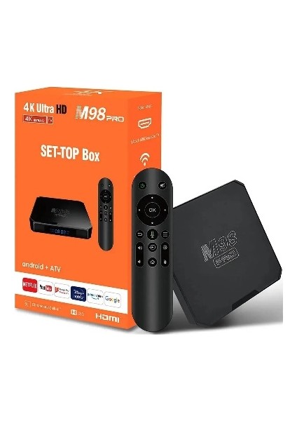 5g Android Box | 4K Tv Box Media Oynatıcı | Tv Box | Android Tv Box | Android Box | Android Tv Stick | Tv Box 4K | Medya Oynatıcı | Wifi ile Kurulum |