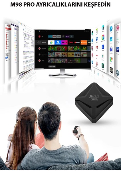 5g Android Box | 4K Tv Box Media Oynatıcı | Tv Box | Android Tv Box | Android Box | Android Tv Stick | Tv Box 4K | Medya Oynatıcı | Wifi ile Kurulum | fırsatları