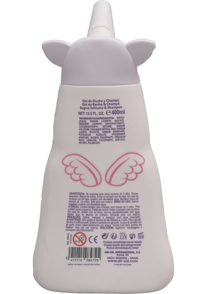 Unicorn Ambalajlı Şampuan ve Duş Jeli Büyük Boy 400ML