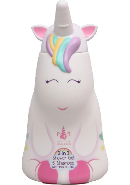 Unicorn Ambalajlı Şampuan ve Duş Jeli Büyük Boy 400ML