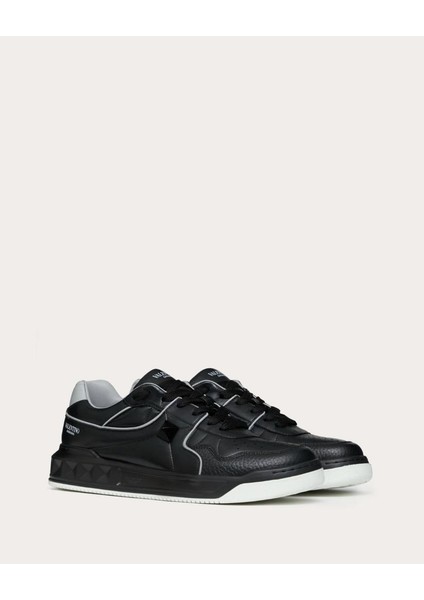 One Stud Low - Top Nappa Sneaker