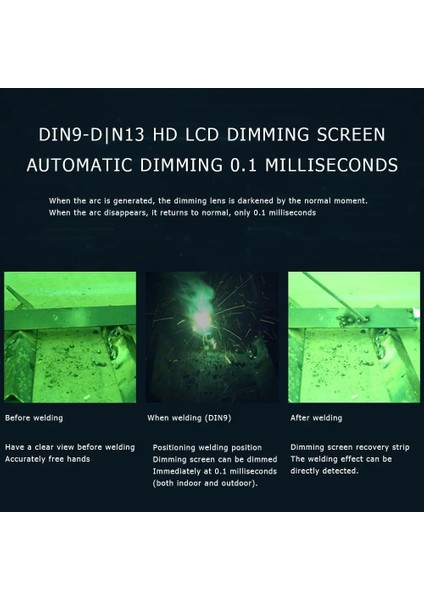 Bir Stil Kaynak Otomatik Kararan Filtre Kaynakçı Gözlüğü LCD Ekran Gölgeleme Güneş Lensi Otomatik Karartma Kask Göz Maskesi Kaynakçı Gözlüğü (Yurt Dışından) fırsatları