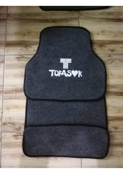 Tofaşk Logolu Halı Paspas Grı