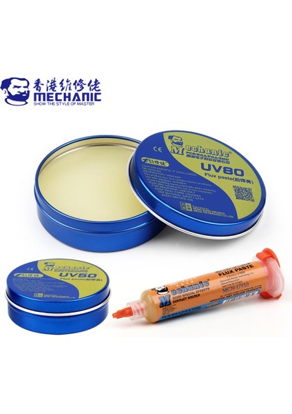 UV50 Tarzı Mekanık Uv Serisi Hafif Rosin Halojensiz Kurşunsuz Lehim Akısı Temizlenmeyen Lehim Akısı Macunu Pcb Bga Smd Smt Kurulu Onarımı (Yurt Dışından) fiyatları