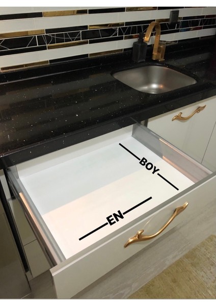 2li 74*49 Gri Çekmece Içi Düzenleyici Kaşıklık + Kepçelik