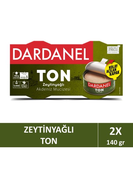 Zeytinyağlı Ton Balığı 2x140 gr