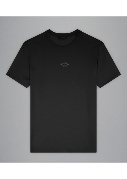 Erkek Pamuklu Regular Fit Yuvarlak Yaka Siyah T-Shirt 24411033-011 indirimleri