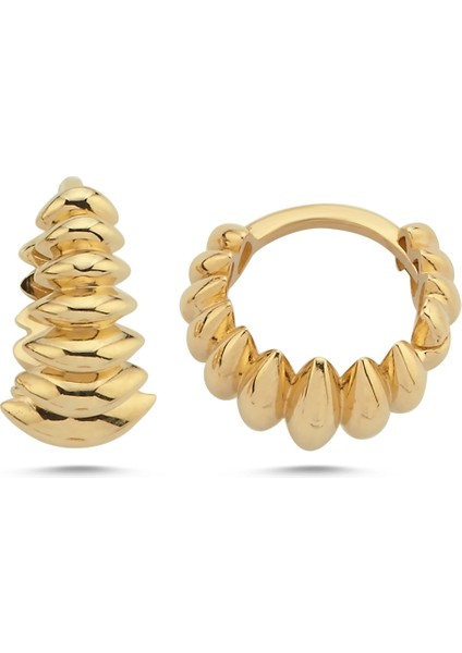 2.90 gr 14 K Jwd Altın Fantezi Küpe