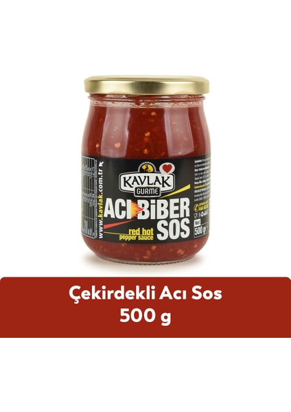 Çekirdekli Acı Sos 500 gr