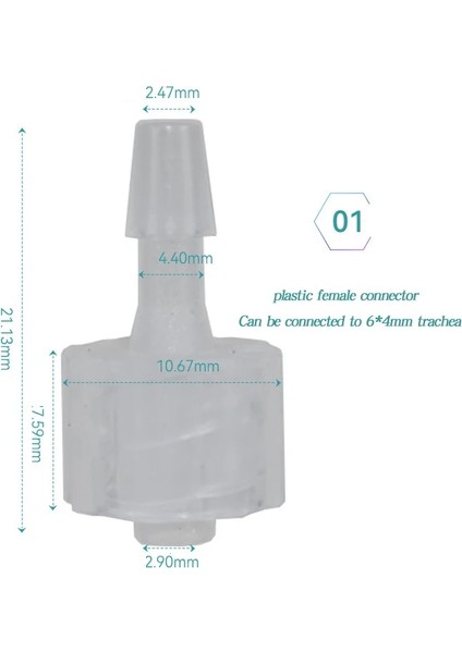No.1 Stili Metal Luer Adaptörü Dış Dişli Adaptöründen Paslanmaz Çelik Iğne Dağıtım Valfi Konnektörüne (Yurt Dışından)