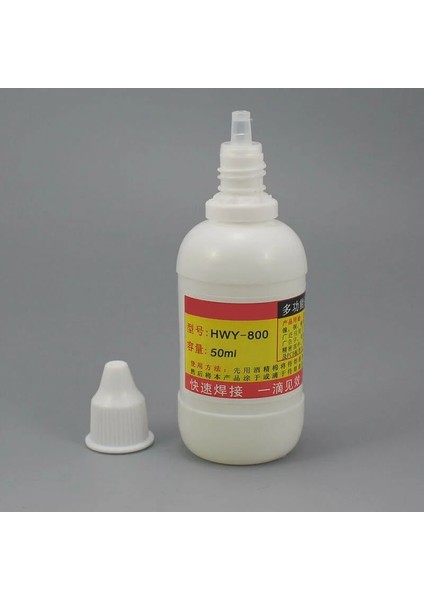 50 ml Tarzı ml 35ML 50ML Paslanmaz Çelik Sıvı Akı Lehimleme Toksik Olmayan Bakır HWY-800 Macun Akı Sıvı Lehimleme Aracı Hızlı Kaynak (Yurt Dışından)