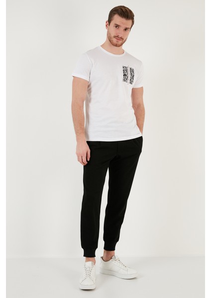 Bisiklet Yaka % 100 Pamuk Slim Fit T Shirt Erkek T Shirt 541QUINT modelleri