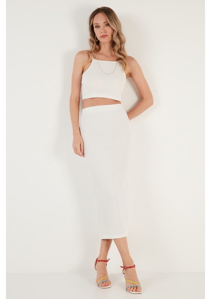 Slim Fit Ip Askılı Yırtmaçlı Takım Bayan Takım 5865278 fiyatları