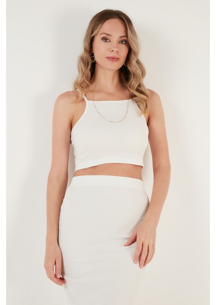 Slim Fit Ip Askılı Yırtmaçlı Takım Bayan Takım 5865278 modelleri