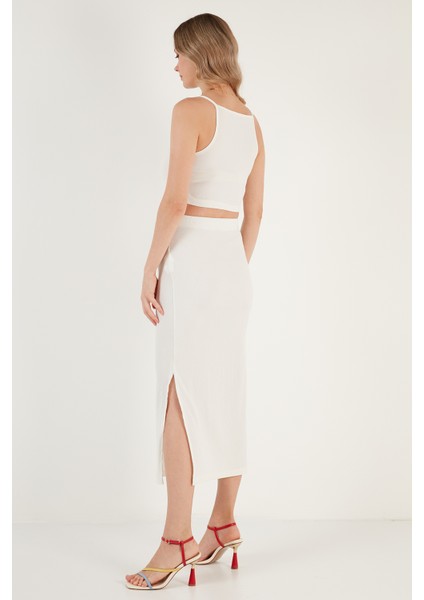 Slim Fit Ip Askılı Yırtmaçlı Takım Bayan Takım 5865278 indirimleri