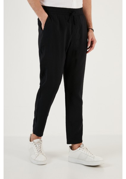 Elastik Bel Bantlı Cepli Regular Fit Pantolon Erkek Pantolon CF24S617952 fiyatları