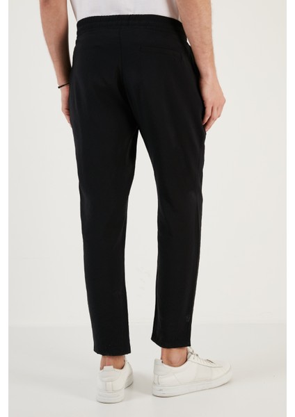 Elastik Bel Bantlı Cepli Regular Fit Pantolon Erkek Pantolon CF24S617952 fırsatları