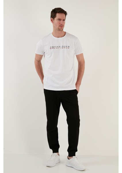 Bisiklet Yaka % 100 Pamuklu Slim Fit T Shirt Erkek T Shirt 541UNEXPLORED24 modelleri