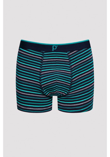 Erkek Stripe Çok Renkli 2li Boxer