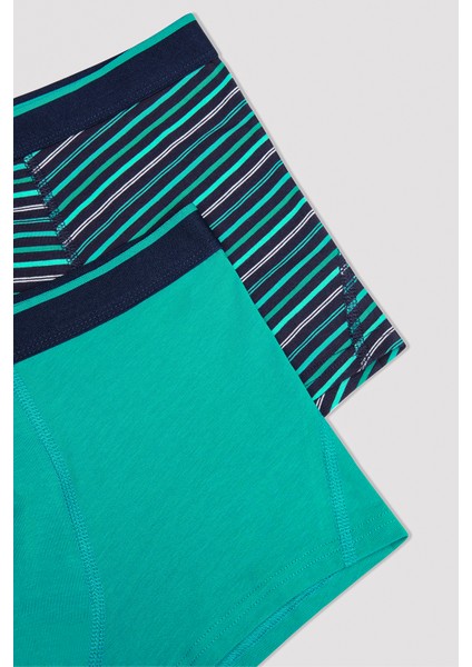 Erkek Stripe Çok Renkli 2li Boxer