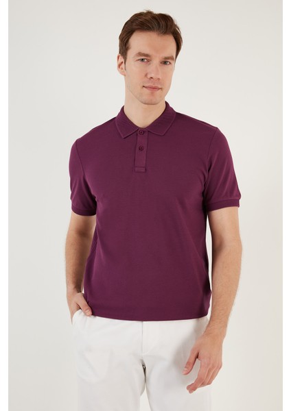 Pamuklu Regular Fit Düğmeli Polo Yaka T Shirt Erkek Polo Yaka T Shirt 5902739 fırsatları