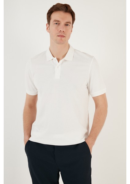 Pamuklu Regular Fit Düğmeli Polo Yaka T Shirt Erkek Polo Yaka T Shirt 5902739 modelleri