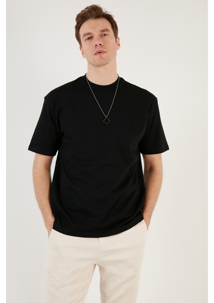Pamuklu Relaxed Fit Sıfır Yaka T Shirt Erkek T Shirt 5905446 fiyatları