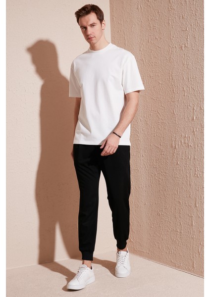 Pamuklu Relaxed Fit Sıfır Yaka T Shirt Erkek T Shirt 5905446 fiyatları