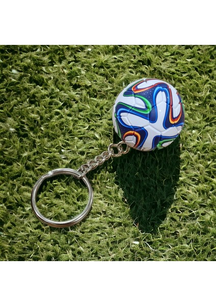 Futbol Topu Figürlü Anahtarlık ve Çanta Süsü modelleri