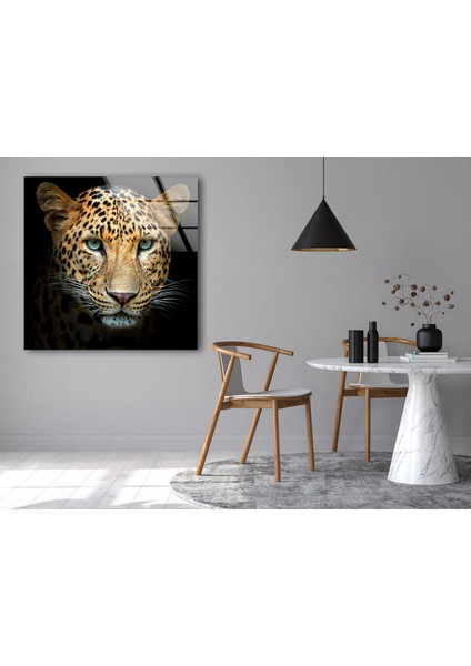 Leopar Cam Duvar Tablosu fırsatları