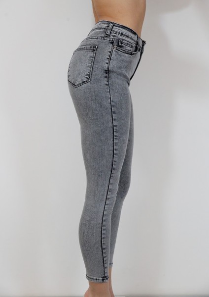 Yüksek Bel Dar Paça Kot Pantolon fiyatları