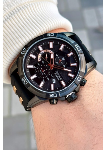 Function FCF.03303FS.02 Silikon Kordon Erkek Kol Saati