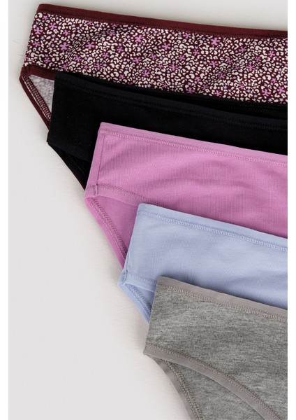 Disty Leopar Desenli 5li Slip Külot fiyatları