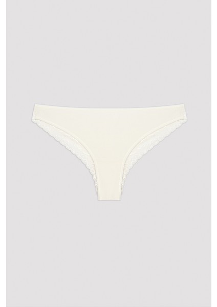 Whisper Lacy Detailed Çok Renkli 3lü Hipster Külot