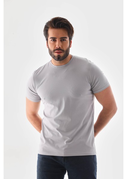 Adrıan Gri T-Shirt