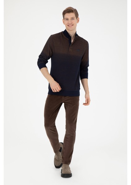 Erkek Lacivert Sweatshirt 50270849-VR033 fırsatları