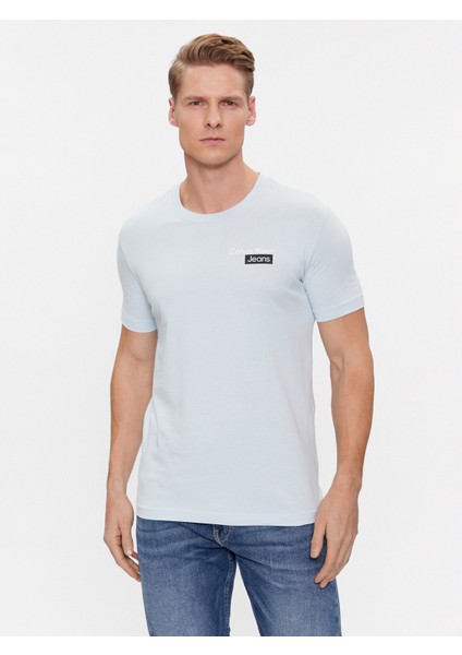 Calvin Klein Erkek %100 Pamuklu Logolu Kısa Kollu Ekru Polo Yaka T-Shirt J30J324647-CYR