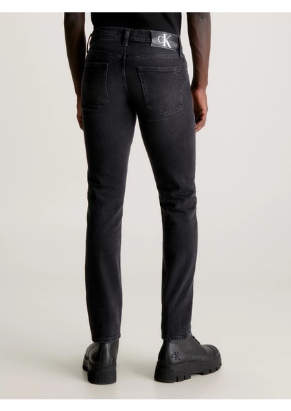 Erkek Pamuklu Normal Bel 5 Cepli Düğmeli Siyah Jeans J30J324192-1BY fiyatları