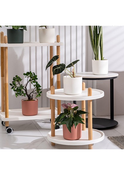 3 Adet Plastik Ekici Iskandinav Tarzı Mini Çiçek Fideleri Fide Saksısı/ekici/saksı Bahçe Kapları (Yurt Dışından)