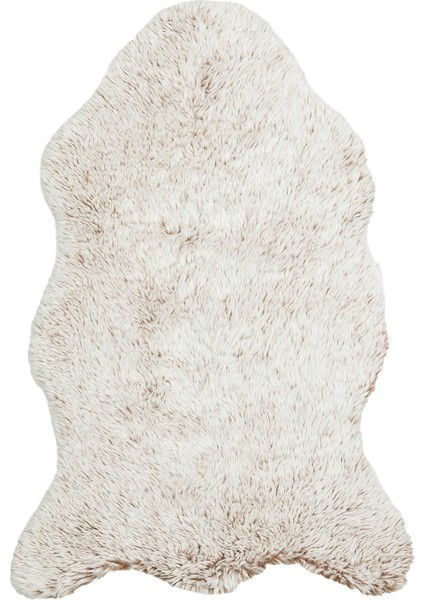 Angora Ang Plaın Beıge Özel Yumuşak Dokulu Uzun Tüylü Suni Kürk fiyatları
