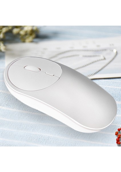 2,4 Ghz Kablosuz Fare, Alüminyum Alaşımlı Çerçeve, Optik Sensörlü Gürültüsüz Şarj Edilebilir Fare, Pc Için, Siyah (Yurt Dışından) fiyatları