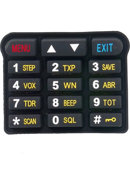 Iki Yönlü Telsiz Için 5pcs Walkie Talkie UV9R Sayısal Tuş Takımı Klavye (Yurt Dışından) modelleri