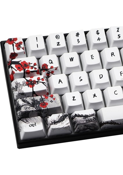 Yenilik Allover Boya Subbed 71 Anahtar Profil Klavye Tuşları Için GH60 RK61 ALT61 GK61 GK64 DZ60 Keycaps, Jp (Yurt Dışından) fırsatları