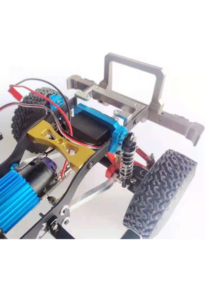 Metal Tampon Montaj Braketi C14 C24 C24-1 C34 B14 B24 B16 B36 Mn D90 MN99S Rc Araba Yükseltme Parçaları, Gümüş (Yurt Dışından) fırsatları