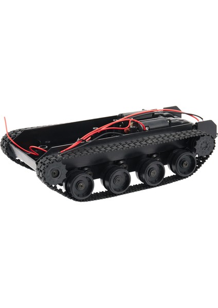 Rc Tankı Akıllı Robot Tank Araba Şasi Kiti Lastik Parça Paletli 130 Motor Diy Robot Oyuncaklar Çocuklar Için (Yurt Dışından)