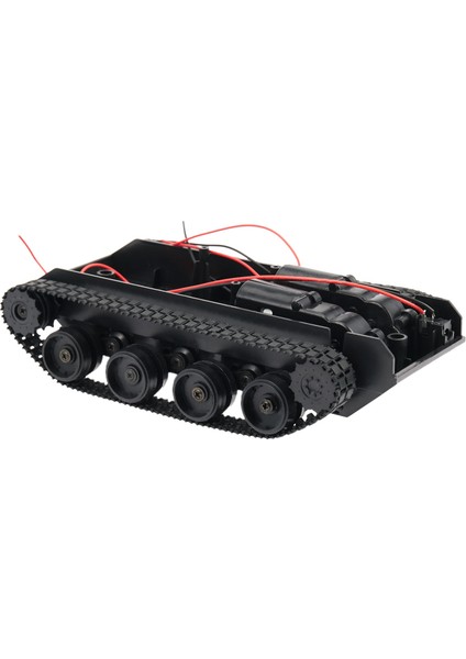 Rc Tankı Akıllı Robot Tank Araba Şasi Kiti Lastik Parça Paletli 130 Motor Diy Robot Oyuncaklar Çocuklar Için (Yurt Dışından)