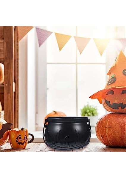 Siyah Kazan Su Isıtıcısı Plastik Cadı Su Isıtıcısı St Patricks Kazan Sihirbazı Cadı Kazan Dekorasyon Şeker Su Isıtıcısı Kova (Yurt Dışından) fırsatları