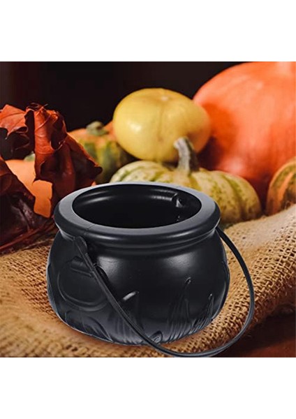 Siyah Kazan Su Isıtıcısı Plastik Cadı Su Isıtıcısı St Patricks Kazan Sihirbazı Cadı Kazan Dekorasyon Şeker Su Isıtıcısı Kova (Yurt Dışından) indirimleri