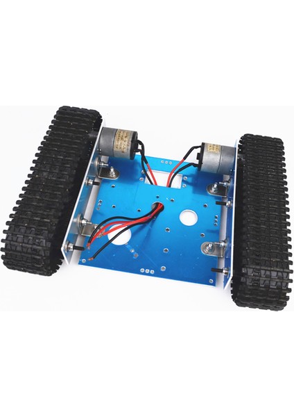 Alüminyum Alaşımlı Tank Robot DC9-12V Paletli Araç Şasi Dıy Montaj Kiti A Için Yükseltme Güncellemesi (Yurt Dışından)